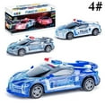thumbnail image 3 of LED Light Car Toy Funny Battery Powered Police Car Toy Racing Model Car for Kids, 3 of 10