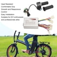 thumbnail image 4 of Kit de controlador de bicicleta eléctrica controlador de bicicleta eléctrica empuñadura del acelerador protección de alta corriente con 2 llaves para triciclos eléctricos ANGGREK Otros, 4 of 8