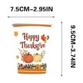 thumbnail image 2 of Holloyiver Fall Paper Plates and Napkins Party Supplies, Autumn Pumpkin Party Tableware Set Disposable Cups, Thanksgiving Party Decorations Favors for Fall Harvest Theme Party, Serve 24, 2 of 8