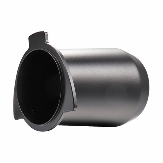 Taza dosificadora de café de aleación alimentador de polvo herramienta de cocina de sabotaje de café (negro) JShteea Libre de BPA
