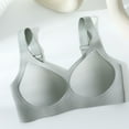 thumbnail image 2 of DPTALR Women Solid Underwear Soft Support Comfortable Breathable Fixed Cup Bra, 2 of 4