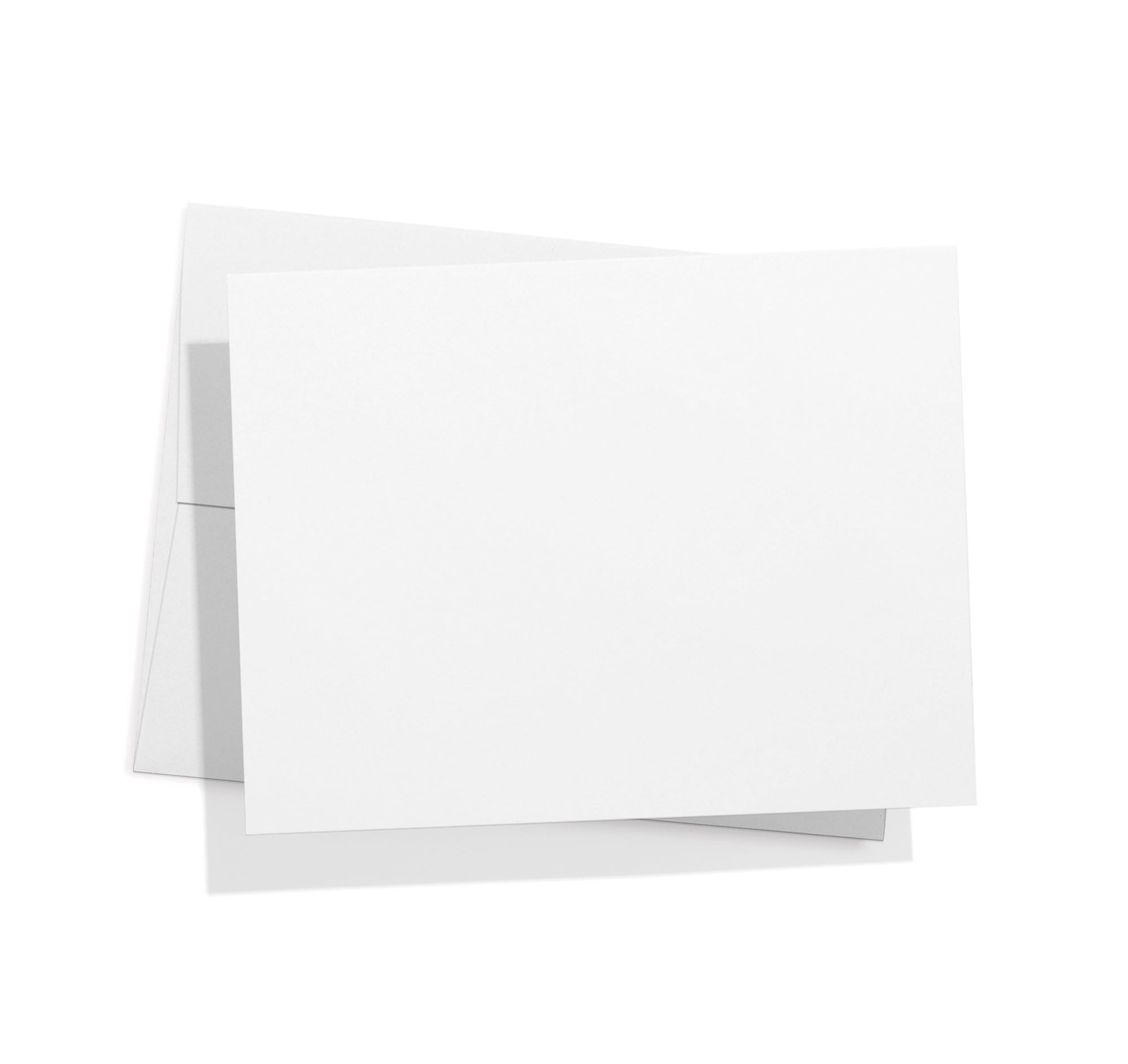 Blank Cards and Envelopes, 12 White Greeting Cards with Heavy Cardstock
