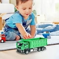 thumbnail image 5 of PPgejGEK Alloy Inertial Concrete Mixer Engineering Vehicle Toy for Boys Age 3-6, Model B Set 1, 5 of 6
