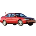 thumbnail image 4 of Passenger Right Side Rear Vent Window Vent Glass Compatible with Toyota Corolla/Chevrolet Prizm 4 Door Sedan 1998-2002 Models, 4 of 4