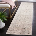 thumbnail image 2 of SAFAVIEH Vintage Persian Sam Abstract Polyester Runner Rug, Ivory/Light Grey, 2'2" x 8', 2 of 11