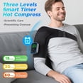 thumbnail image 5 of Heating Shoulder Massager, Wireless Shoulder Brace with 7 Temperature Control & 3 Vibration, Timed Shutdown, Fast Heat Shoulder Heating Pad for Office and Travel, 5 of 12