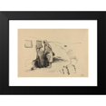 thumbnail image 2 of Jean-Louis Forain 14x11 Black Modern Framed Museum Art Print Titled - In the Trenches (C. 1914-1919), 2 of 5