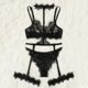 thumbnail image 3 of Gibobby Ropa interior mujer sexy Lencería sexy para mujer, conjunto de camisón de malla, camisón sexy para el hogar, lencería para mujer(Negro, CH), 3 of 4