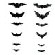 thumbnail image 1 of Pegatinas de pared de murciélagos LED, decoraciones de murciélagos 3D de Halloween que brillan en la oscuridad. 12 piezas, 1 of 7