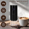 thumbnail image 2 of Portable Electric Coffee Grinder 38 Gears Adjustment One-Button Start Bean Grinder for Home Office T, 2 of 5