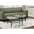 thumbnail image 1 of Monarch Specialties Table Set, 2pcs Set, Coffee, End, Side, Accent, Living Room, Metal, Laminate, Beige, Black, Contemporary, Modern, 1 of 3