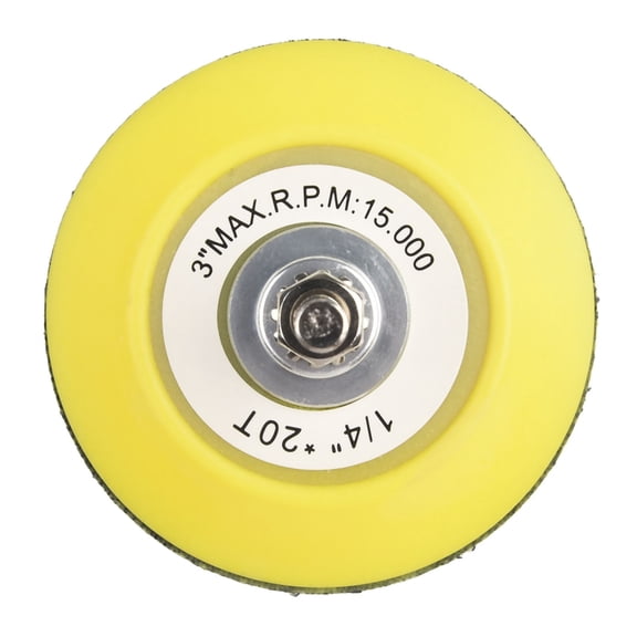 3Inch Polishing Sanding Disc Backing for Pads and for Pneumatic Sander