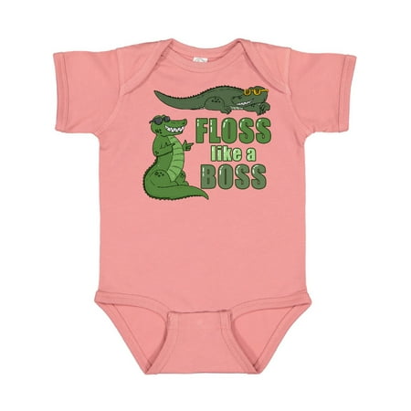

Inktastic Floss Like a Boss Gators Gift Baby Boy or Baby Girl Bodysuit