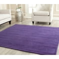 thumbnail image 3 of SAFAVIEH Himalaya Rachelle Solid Wool Area Rug, Purple, 8' x 8' Square, 3 of 9