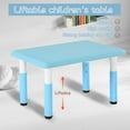 thumbnail image 4 of ZToonmas School Supplies Children'S Combined Study Table Plastic Work Table Can Be Raised and Lowered, 4 of 4