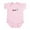 Petal Pink, variant on - Cape Cod MA I Love Cape Cod. Infant Bodysuit - Baby Light Bodysuit, Size Newborn - 24 Months