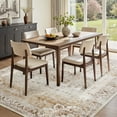 thumbnail image 2 of SIXHOME 5'x7' Vintage Distressed Eastern Classic Area Rug Washable Retro Medallion Carpet Neutral Oriental Traditional Rugs for Living Room Bedroom Kitchen Dining Room Home Decor Beige, 2 of 6