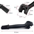thumbnail image 2 of 1 Piece Bicycle and Motorcycle Chain Brush, Bike Chain Cleaning, 3 Sided Bristles Chain Cleaner, 2 of 5