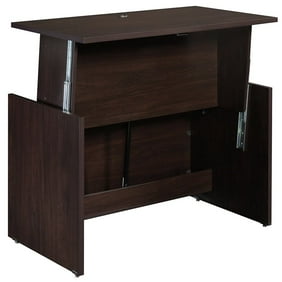 Sauder Appleton Faux Marble Top Executive Desk Sand Pear