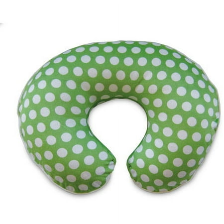 Boppy Printed Plush Slipcover Green Dot