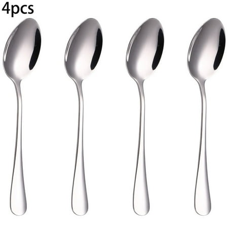 

JINGT Stainless Steel Fruit Dessert Spoon Teaspoon Coffee Teaspoon Tableware
