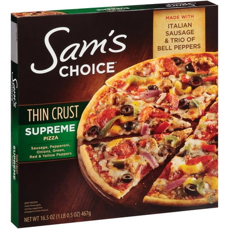 sam's choice stuffed crust supreme pizza