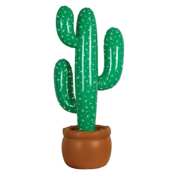6 Pack Beistle Inflatable Cactus Party Decoration