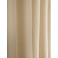 thumbnail image 3 of Dainty Home Hotel Collection Waffle Weave Solid Design Shower Curtain, 70" x 72" in beige, 3 of 6