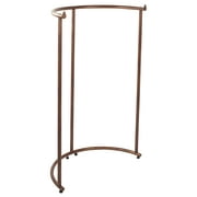SSWBasics Boutique Cobblestone Half Round Clothing Rack - Elegant Round Clothes Rack for Retail Display - Durable Round Clothing Racks for Retail Shops