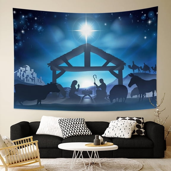 Christmas Tapestry Wall Hanging Tapestry for Bedroom Tapestries Wall Art for Living Room Hippie Party Holiday Decor Christmas Gift for Home Owner