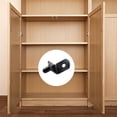 thumbnail image 5 of Shelf Pins L Shaped Shelf Support, Cabinet Shelf Holder Bracket for Kitchen (Black Pp), By TINGXIN, 5 of 5