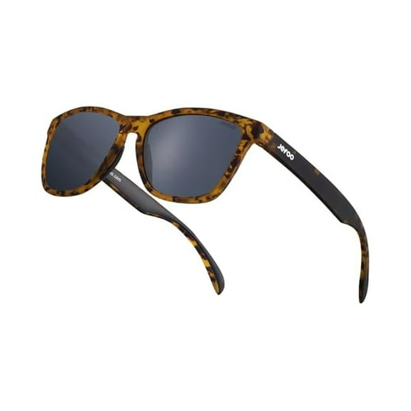 Polarized Sports Sunglasses for Women Men Running Retro Trendy Sun Glasses UV400 Protection Tangle Free