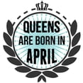 thumbnail image 2 of CafePress - Queens Are Born In April Mugs - 11 oz Ceramic Mug - Novelty Coffee Tea Cup, 2 of 4