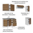 thumbnail image 4 of Cocina Integral Modular Luna Madesa 240cm con Acessorios BM, 4 of 6