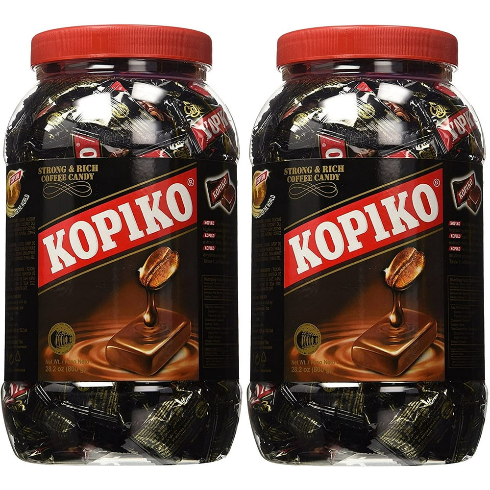 Kopiko Coffee Candy in Jar 800g/28.2oz (Pack of 2)