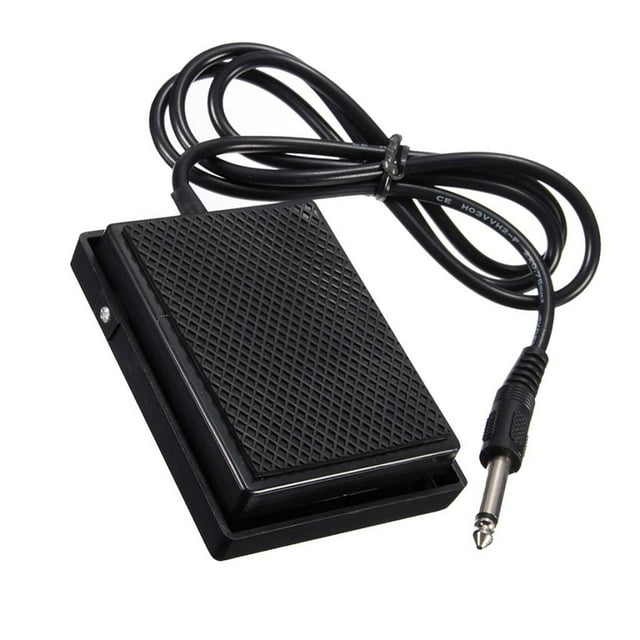 Milaget 1pc Foot Sustain Pedal Controller Switches for Electric Keyboard Piano Parts