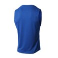 thumbnail image 4 of WTXUE Undershirts Sleeveless, Crew Neck Shirts for Men Spring Summer Pullover Undershirt Mesh Breathable Undershirt Solid | Athleisure for Men Blue XXL, 4 of 4
