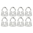 thumbnail image 2 of 8Pcs Banjo Finger Picks Stainless Steel Hollow Guitar Finger Picks Musical Instrument Accessories, 2 of 7