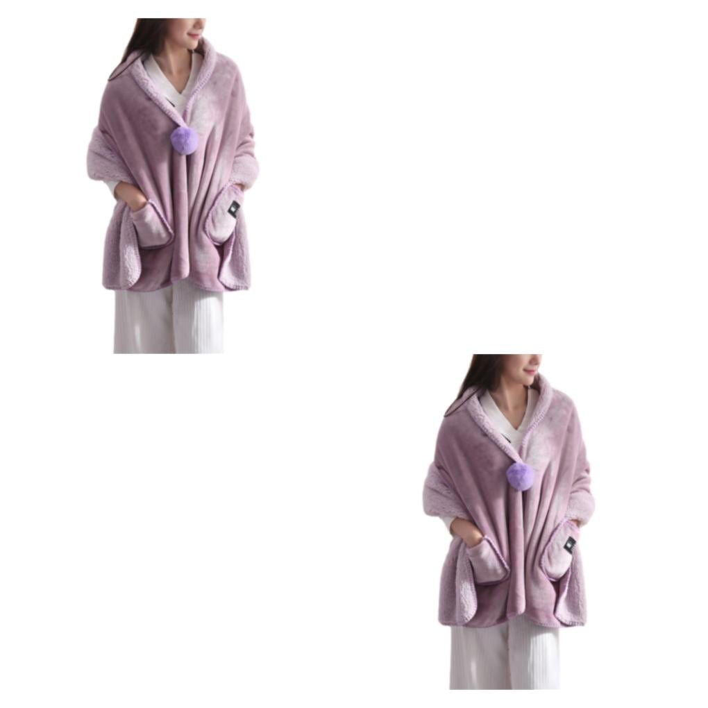fleece poncho nightwear