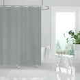 thumbnail image 5 of Qiweii Double Sided Fabric Shower Curtains for Bathroom Metallic Polka Dots Printed Curtains Heavy Weight Shower Curtains Water Resistant Hookless Machine Washable , 70 x 72 in, 5 of 7