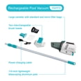 thumbnail image 3 of Open Box ZR200 Rechargeable Cordless Telescoping Pool Vacuum w/ 2 Brush Heads, 3 of 10