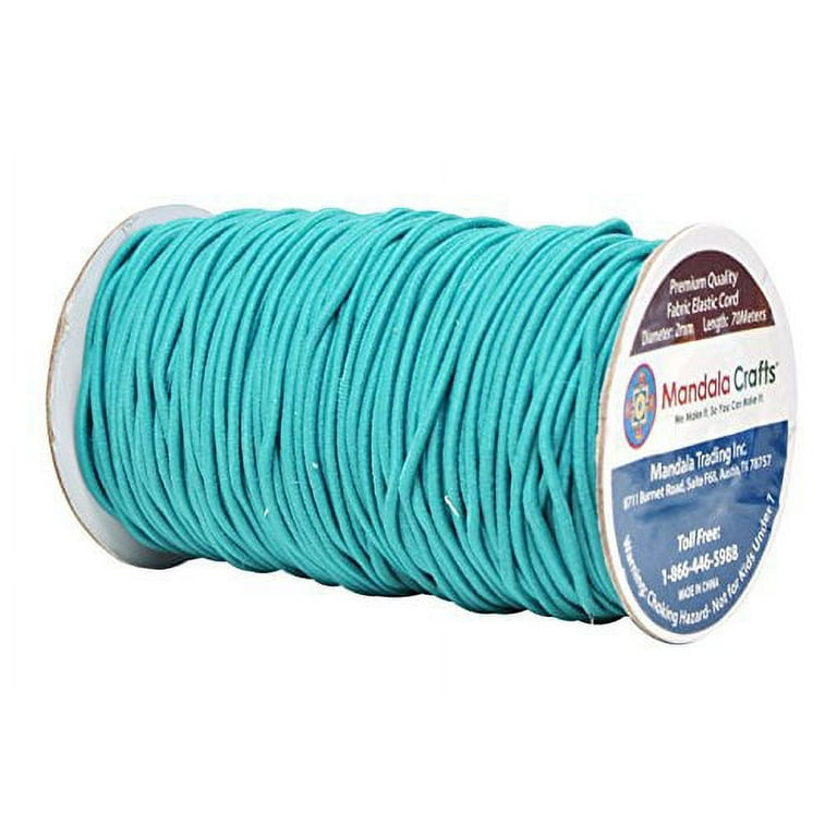 Elastic Cord DIY Making Stretchy String Thread Rope Craft Wire, Dark Blue