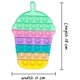 thumbnail image 2 of Juguete antiestrés Pop It Push It brillar sensorial para niños y adultos, 2 of 5