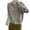 Gray, variant on Women's Casual Simple Crew Neck Single Solid Color Cardigan Coat Womens Cardigan Sweaters