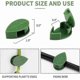 thumbnail image 3 of 100 Pack Backsplash Wall Accessories Climbing Plant Wall Mount Clips, Leaf Shape Self Adhesive Wall Clips For Wall Climbing Plants, 3 of 3