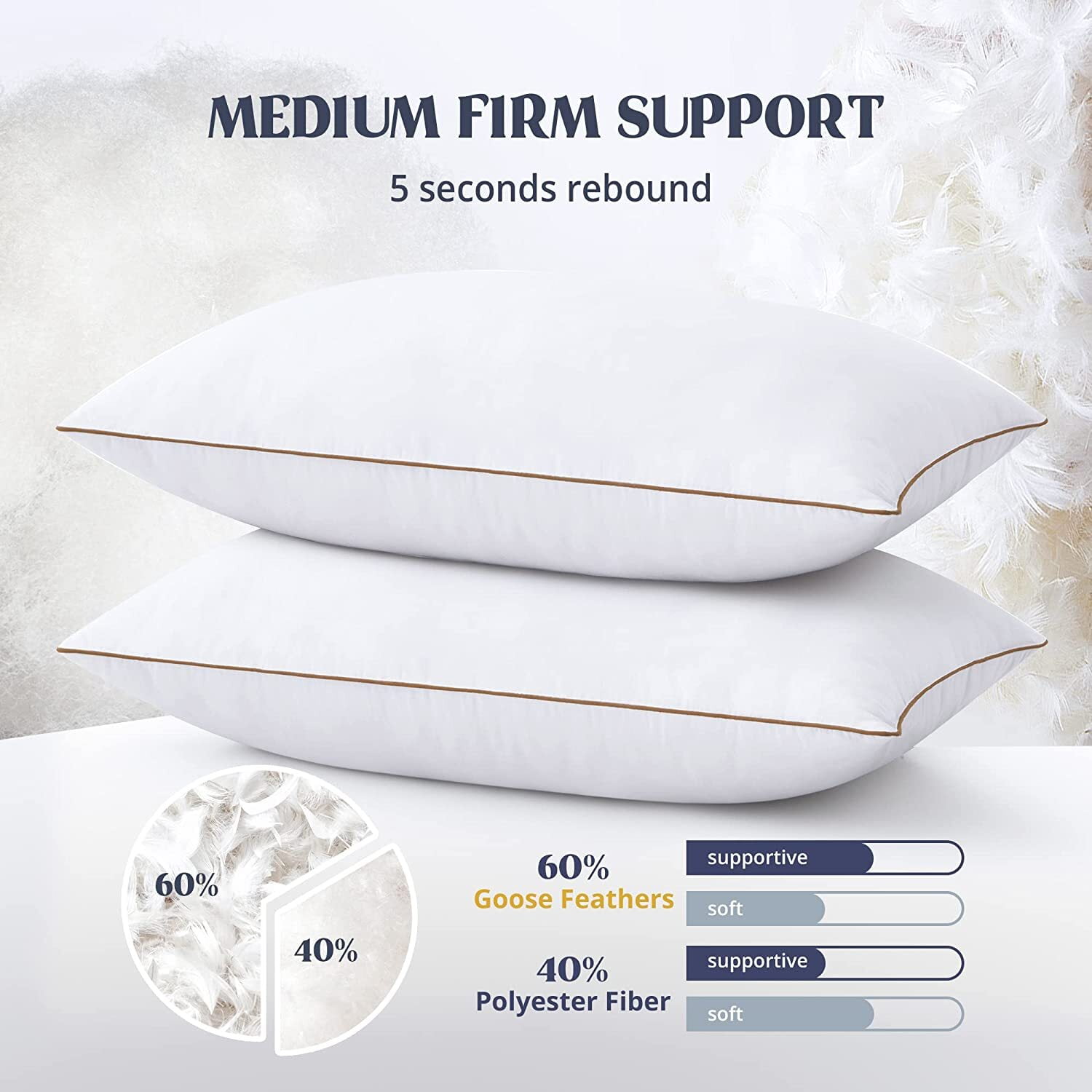 Feather pillow – Xiomara