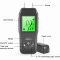 thumbnail image 5 of Wood Moisture Meter, Portable Digital Moisture Detector, Backlit LCD Display, Water Leak Detector, Moisture Tester for Wood Building Materials Walls​Ground, 5 of 5