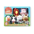 thumbnail image 4 of Melissa & Doug Barn Buddies Hand Puppets, Set of 6 (Cow, Sheep, Horse, Duck, Chicken, Pig), 4 of 10