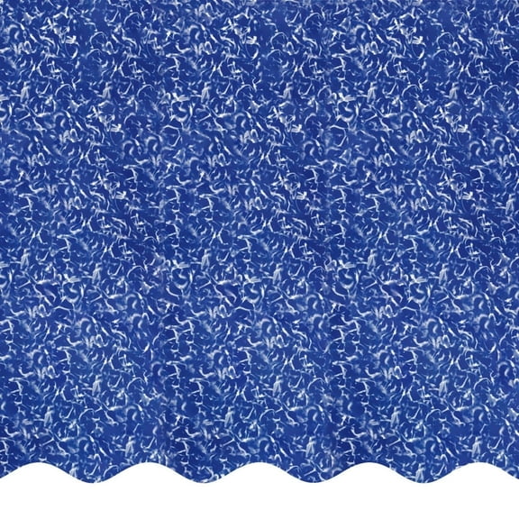 SmartLine 18' x 33' Oval Sunlight Overlap Above Ground Swimming Pool Liner, 54" Height, 25 Gauge