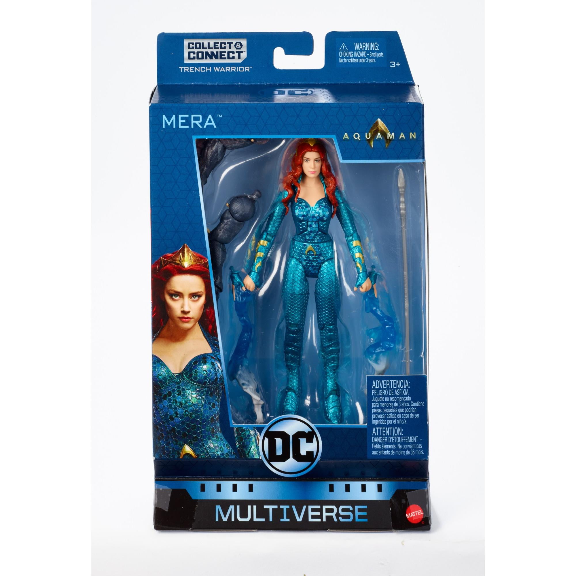 Justice League Mera Action Figure 6" Doll Toy DC Comics Multiverse Kids Gift New